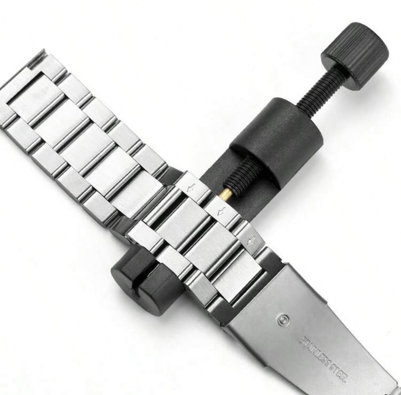 Men’s Luxury Pearlescent Blue & Silver Wrist Watch