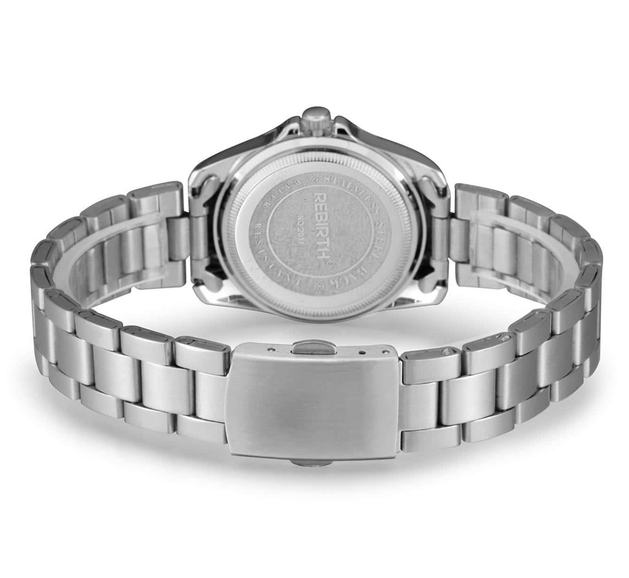 Ladies Pink & Silver Luxury Wrist Watch