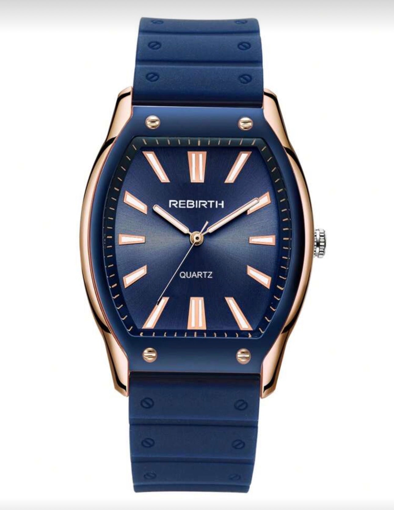 Brand New Ladies Navy Blue & Gold Luxury Wrist Watch